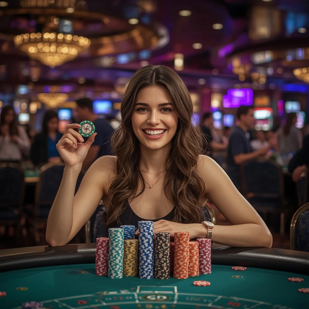 bonus in a man's hands at BURAN CASINO